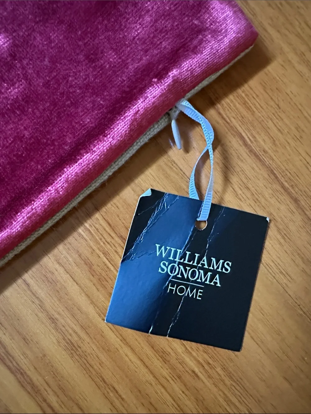 Williams Sonoma Velvet Pillow Cover 14x22